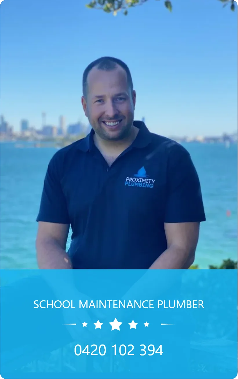 School maintenance plumber
